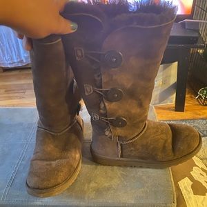 Tall Brown Ugg Boot
